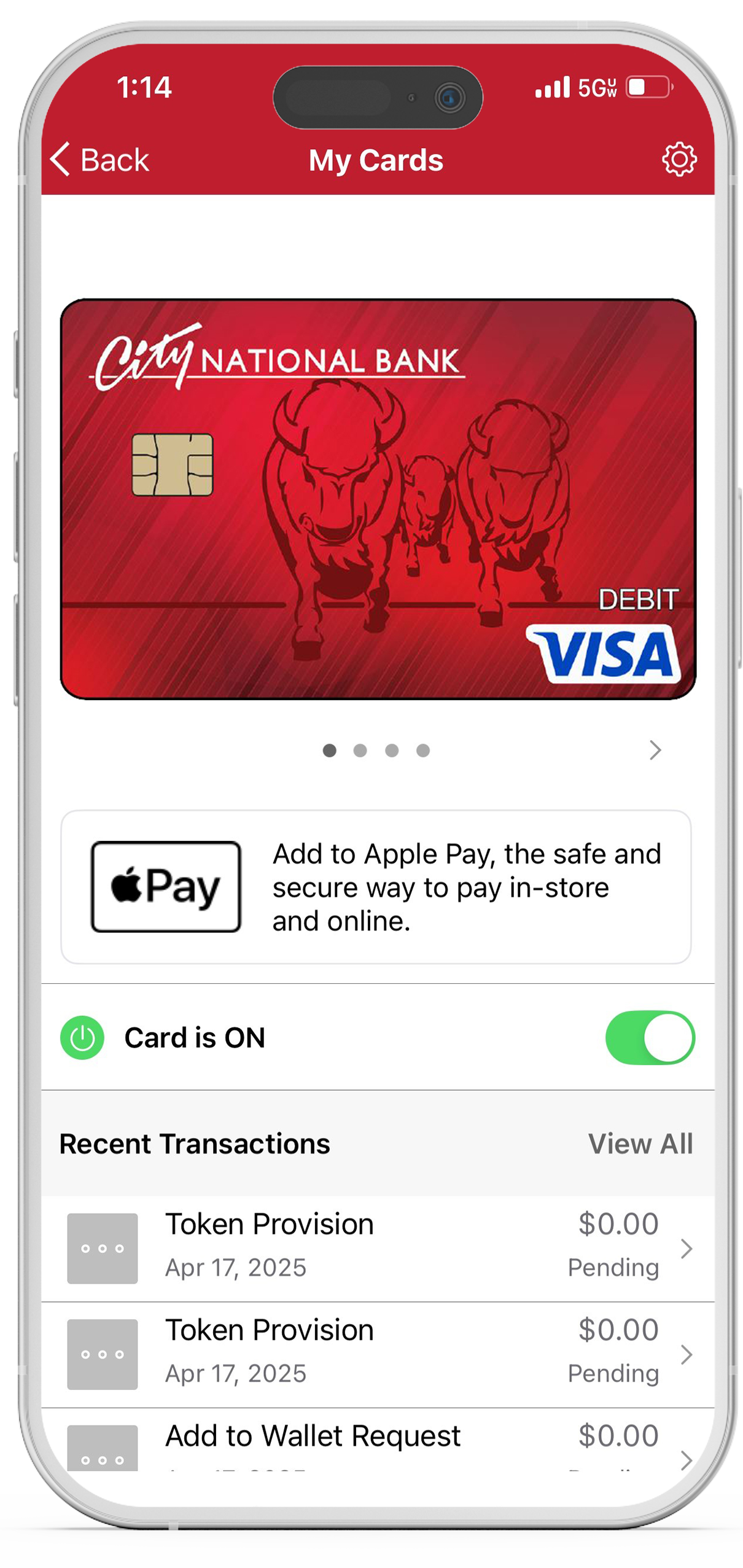 Getting started with card control